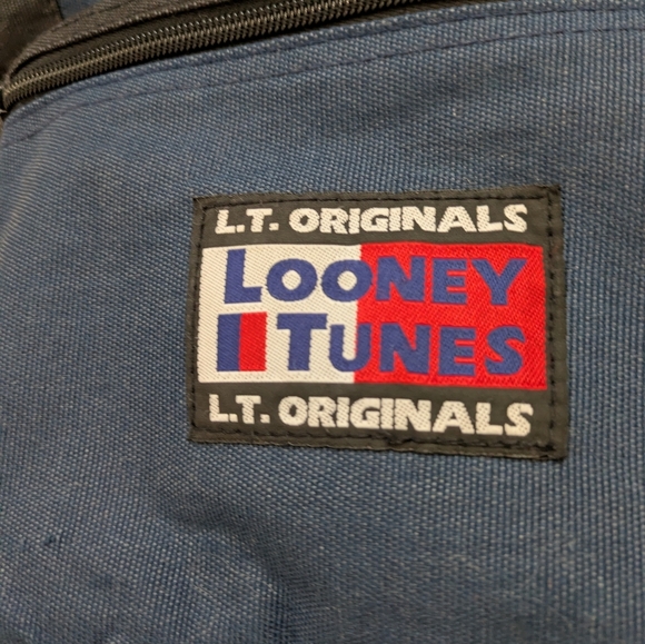 Vintage Looney Tunes Taz Embroidered Backpack - Picture 4 of 9